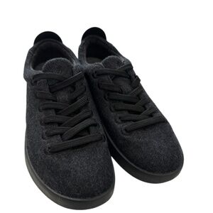 Allbirds Shoes Womens 7 Wool Pipers Warm and Cozy ZQ Merino Wool Natural Black